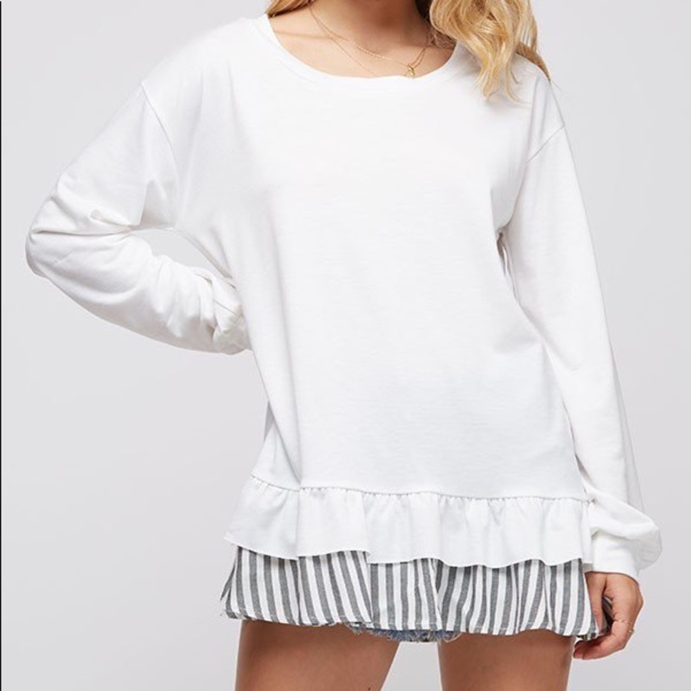 NWT Loose fit FRENCH Terry sweatshirt